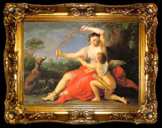 framed  BATONI, Pompeo Diana Cupid, ta009-2